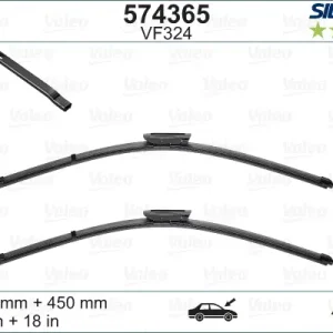 Top-Seller VALEO VF324 Scheibenwischer 574365 - SILENCIO FLAT BLADE SET600mm / 450mm
