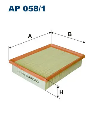 Angebot FILTRON AP 058/1 - Luftfilter