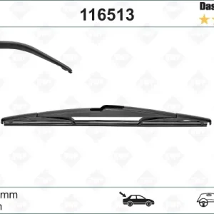 SWF SR38 Scheibenwischer 116513 - DAS ORIGINAL REAR Garantierte Lieferung
