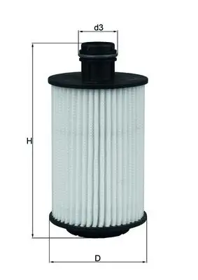 Meistverkauft MAHLE OX 1012D - Ölfilter