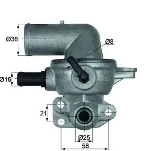 Sichere Zahlung MAHLE TI 133 88D - Thermostat, Kühlmittel
