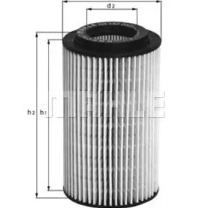 Günstig MAHLE OX 153D3 - Ölfilter