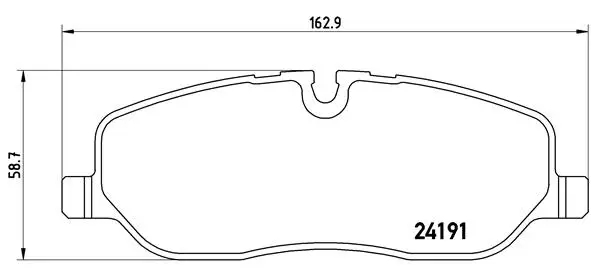 BREMBO P 44 014 - Bremsbelagsatz, Scheibenbremse - PRIME LINE Highlight