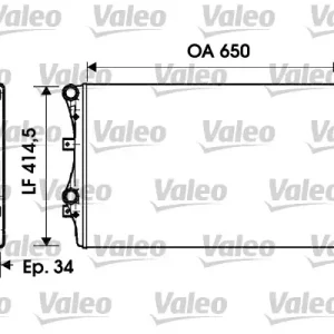 VALEO 732872 - Kühler, Motorkühlung Abverkauf