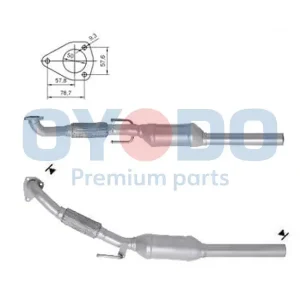 Top-Angebot Oyodo 20N0100-OYO - Katalysator