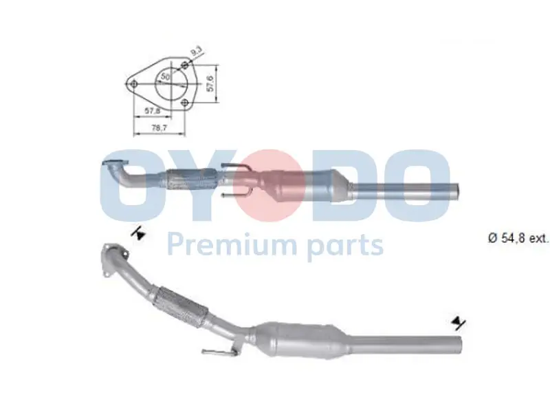 Top-Angebot Oyodo 20N0100-OYO - Katalysator