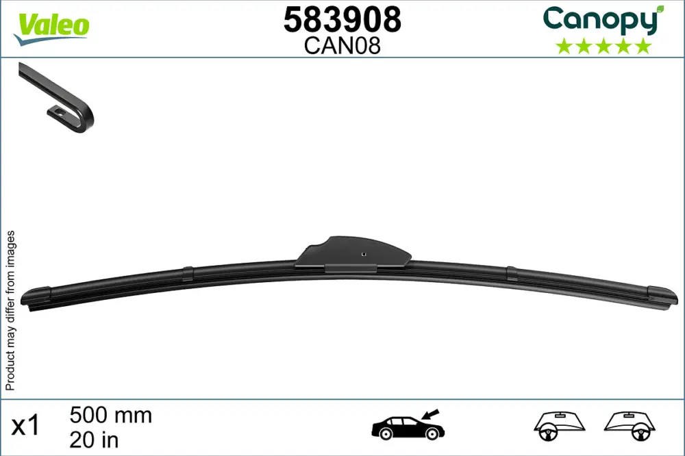 VALEO CAN08 Scheibenwischer 583908 - CANOPY UPGRADE Begrenztes Angebot