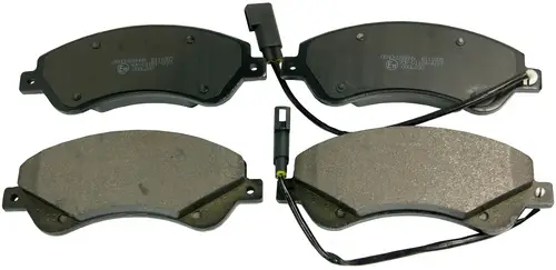 Markenware DENCKERMANN B111005 - Bremsbelagsatz, Scheibenbremse