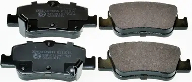 DENCKERMANN B111016 - Bremsbelagsatz, Scheibenbremse Bestpreis