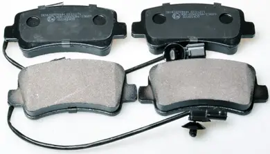 DENCKERMANN B111271 - Bremsbelagsatz, Scheibenbremse Top-Preis