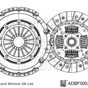 Versand Am Gleichen Tag BLUE PRINT ADBP300258 - Kupplungssatz
