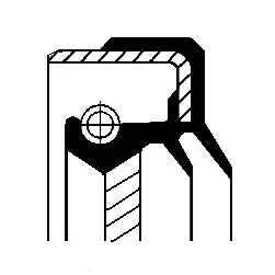 Letzte Chance CORTECO 01029753B - Wellendichtring, Differential
