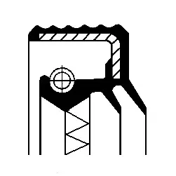 Ausverkauf CORTECO 01029920B - Wellendichtring, Schaltgetriebe