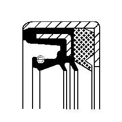 Wochenendangebot CORTECO 01035434B - Wellendichtring, Differential