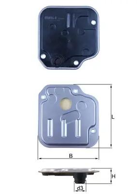 KNECHT HX 244 - Hydraulikfilter, Automatikgetriebe Direkt Vom Hersteller