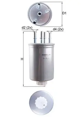 KNECHT KL 1026 - Kraftstofffilter Direktkauf