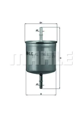 KNECHT KL 196 - Kraftstofffilter Online Kaufen