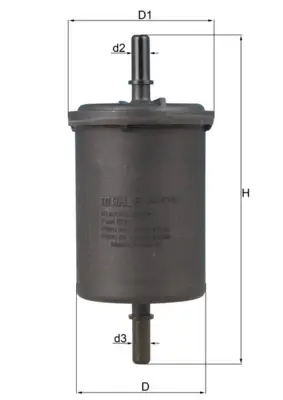 Must-Have KNECHT KL 416/1 - Kraftstofffilter