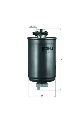 Preisreduziert KNECHT KL 75 - Kraftstofffilter