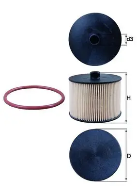Saisonangebot KNECHT KX 201D - Kraftstofffilter
