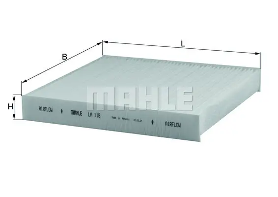 Bestpreis KNECHT LA 119 - Filter, Innenraumluft