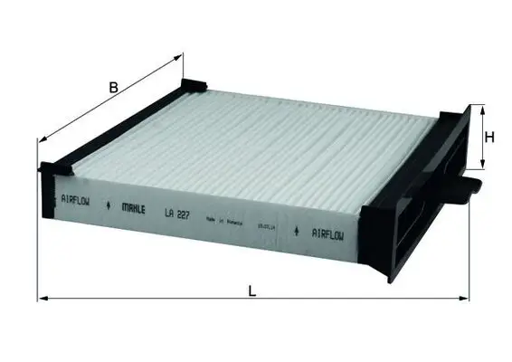 Wochenendangebot KNECHT LA 227 - Filter, Innenraumluft