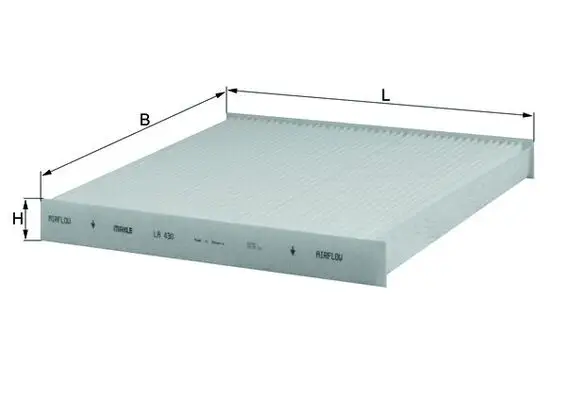 Preisreduziert KNECHT LA 430 - Filter, Innenraumluft