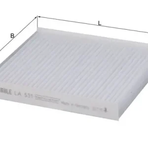 Finale Aktion KNECHT LA 531 - Filter, Innenraumluft