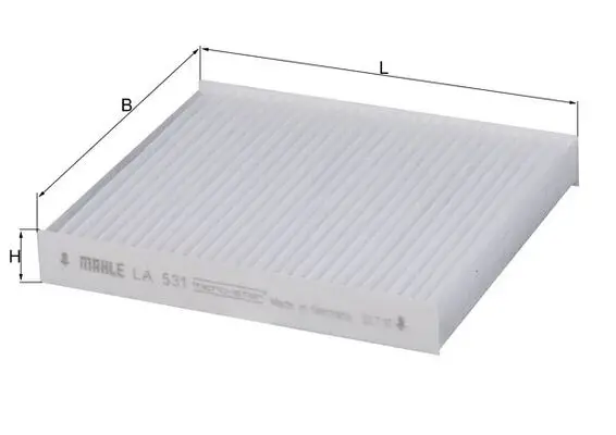 Finale Aktion KNECHT LA 531 - Filter, Innenraumluft