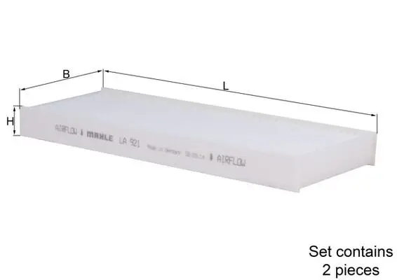 KNECHT LA 921/S - Filter, Innenraumluft Begrenztes Angebot