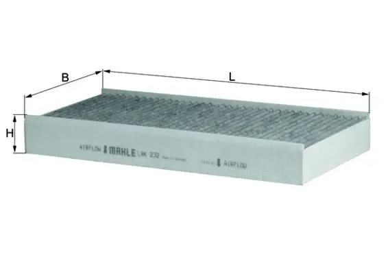 Neu KNECHT LAK 232 - Filter, Innenraumluft