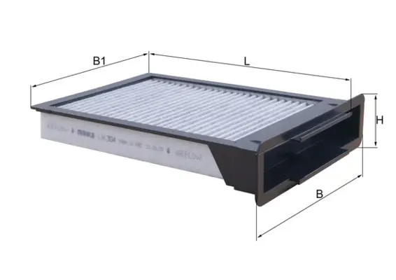 Aktuell KNECHT LAK 304 - Filter, Innenraumluft