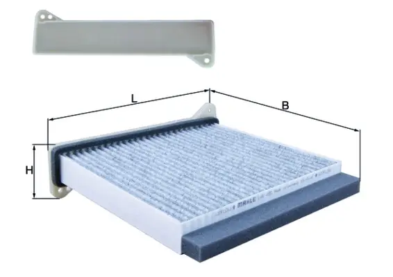 KNECHT LAK 485 - Filter, Innenraumluft Zertifiziert