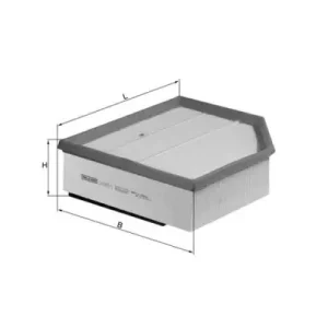 Super-Preis KNECHT LX 1289/1 - Luftfilter