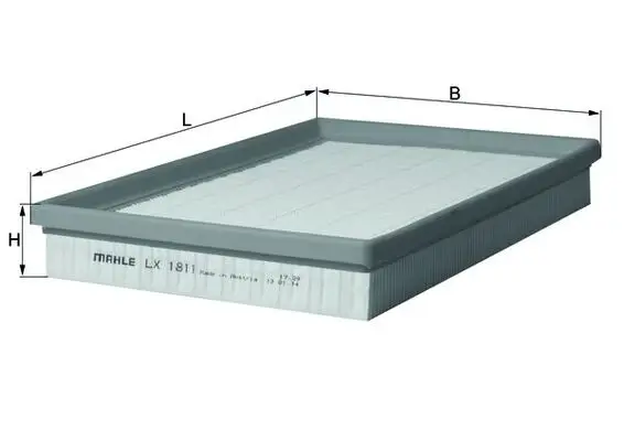 Schneller Versand KNECHT LX 1811 - Luftfilter