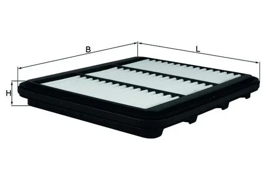 KNECHT LX 2690 - Luftfilter Echt