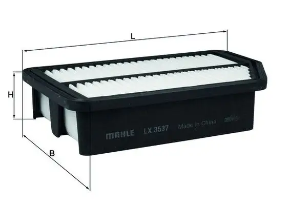 KNECHT LX 3537 - Luftfilter Echt