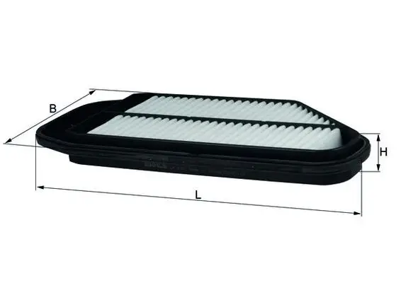 KNECHT LX 3152 - Luftfilter Preisreduziert