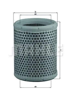 Ausverkauf KNECHT LX 384 - Luftfilter