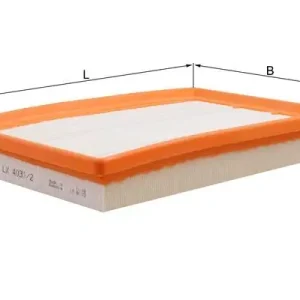Geprüft KNECHT LX 4031/2 - Luftfilter