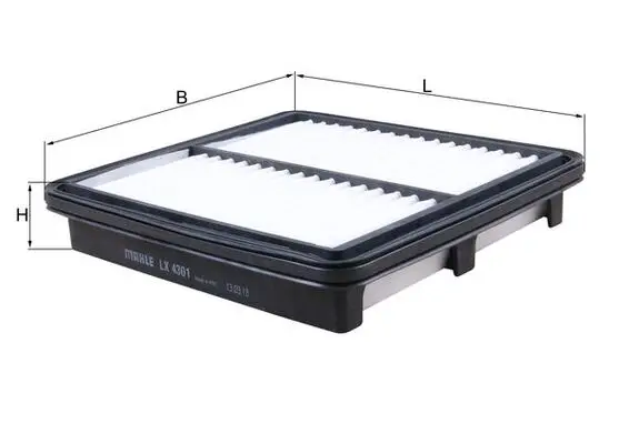 KNECHT LX 4301 - Luftfilter Letzte Chance