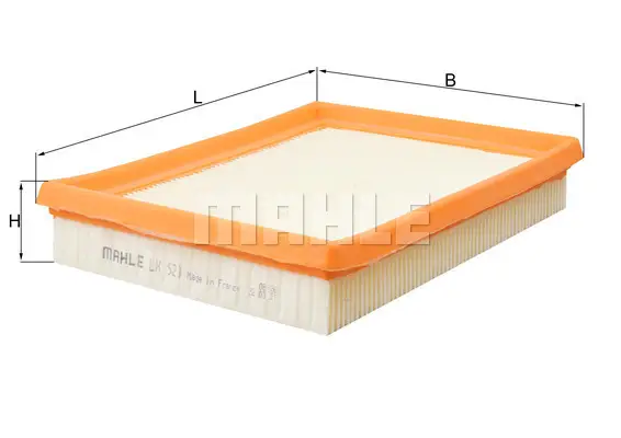 KNECHT LX 523 - Luftfilter Neuheit
