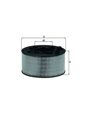 Sichere Zahlung KNECHT LX 759 - Luftfilter