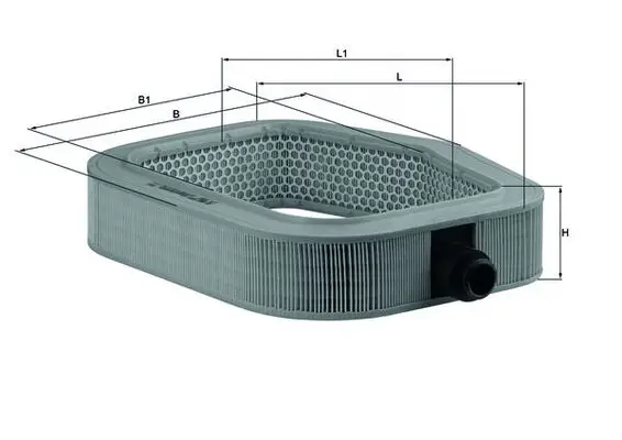 KNECHT LX 990 - Luftfilter Direktkauf