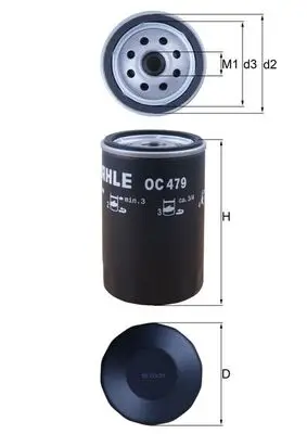 KNECHT OC 479 - Ölfilter Angebot