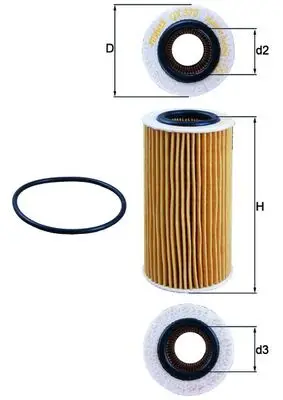 Sofort Bestellen KNECHT OX 370D - Ölfilter