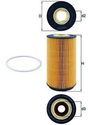 Wochenendangebot KNECHT OX 557D - Ölfilter