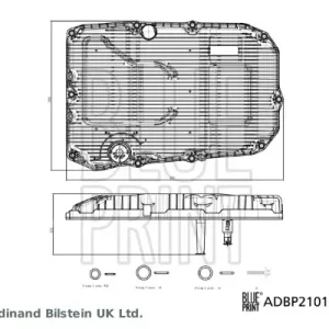 BLUE PRINT ADBP210136 - Hydraulikfilter, Automatikgetriebe Direktkauf