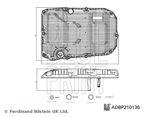 BLUE PRINT ADBP210136 - Hydraulikfilter, Automatikgetriebe Direktkauf