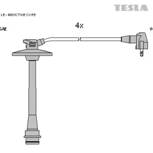 Garantierte Lieferung TESLA T983P - Zündleitungssatz